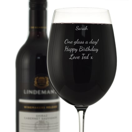 Personalised Giant Wine Glass