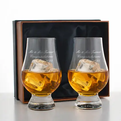 Personalised Glencairn Whisky Tasting Set