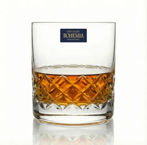 Personalised Bohemia Crystal Tumbler - Grosvenor Cut