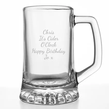 Personalised Half Pint Tankard