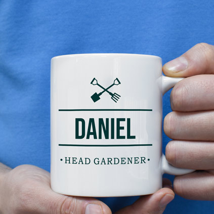 Personalised Mug - Head Gardener