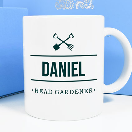 Personalised Mug - Head Gardener