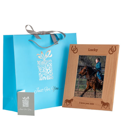 Horse Personalised Photo Frame