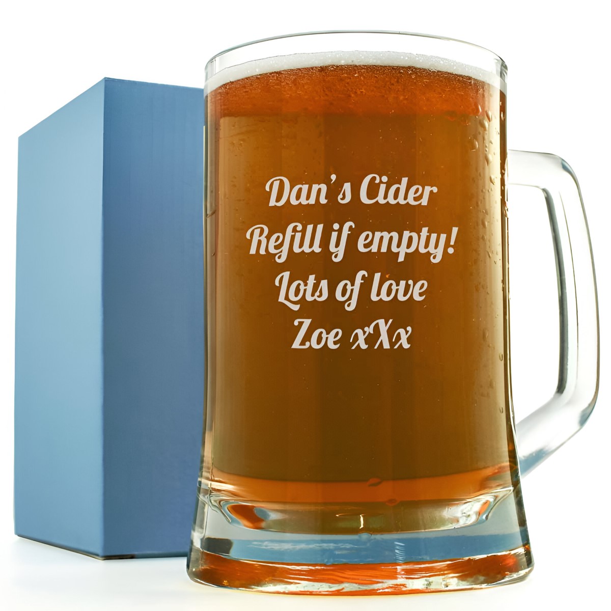 Engraved Pint Glass - Click Image to Close