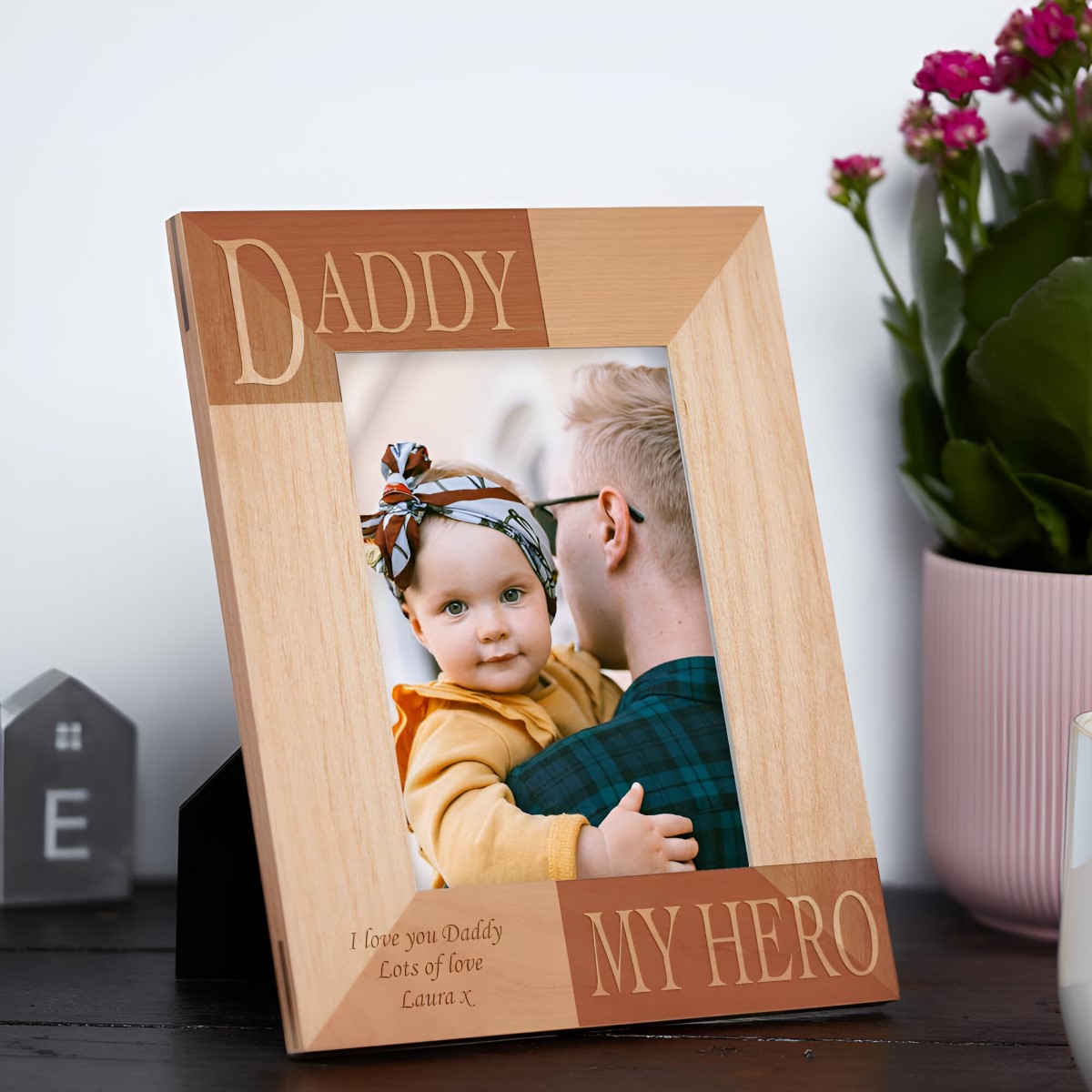 Personalised My Daddy Photo Frame - Click Image to Close