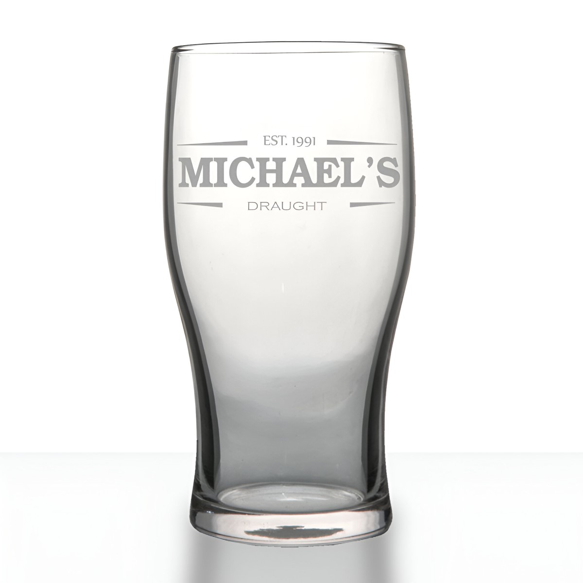 Personalised Irish Themed Pint Glass