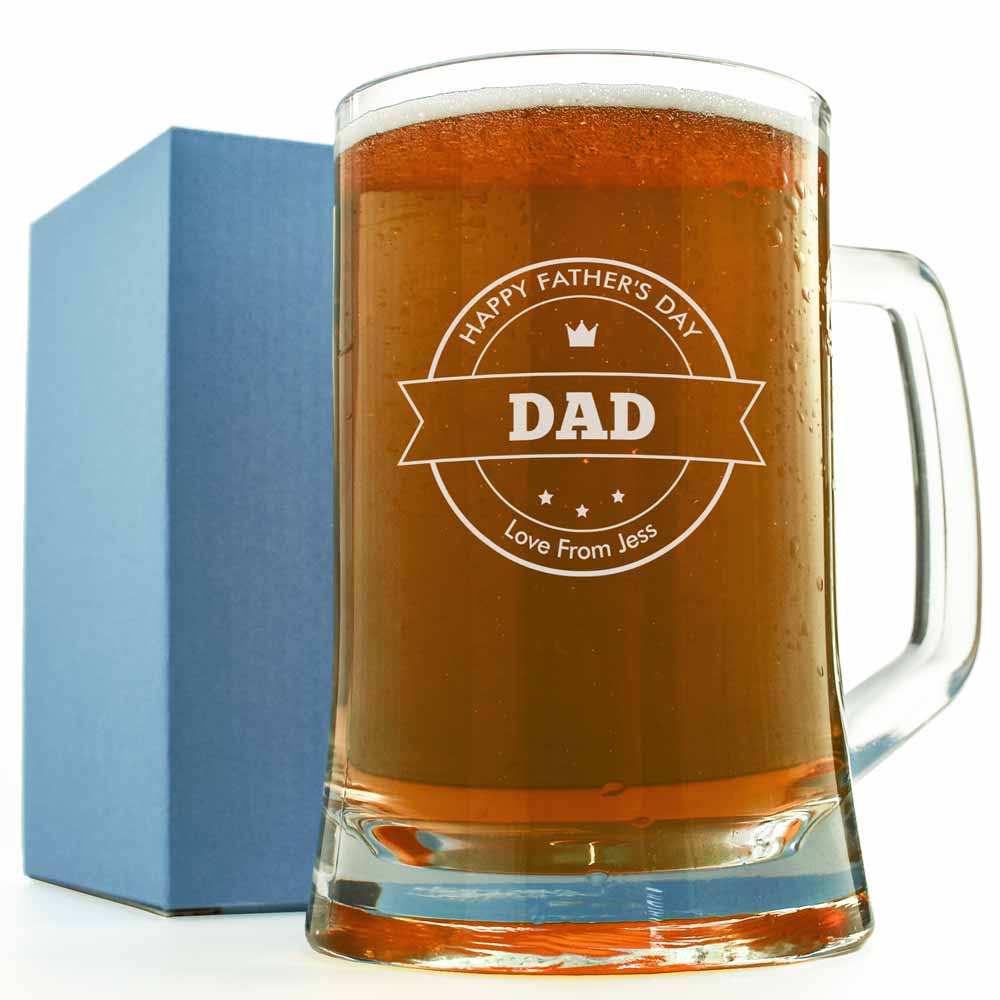 Personalised Father's Day Dad Tankard - Click Image to Close