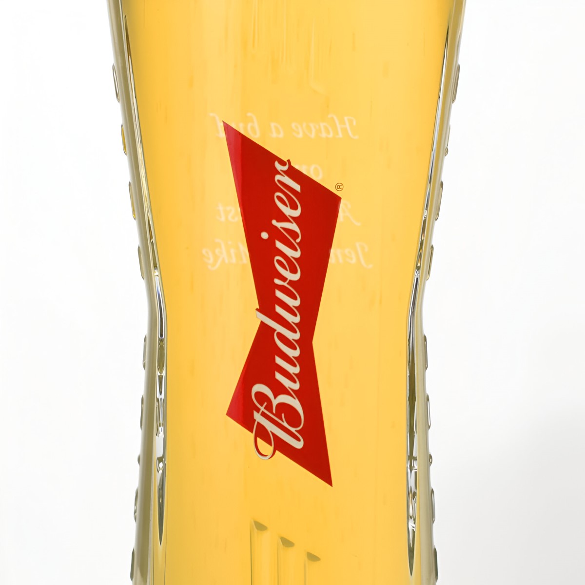 Budweiser Glass Black Crystal Budweiser Glass Black Crystal