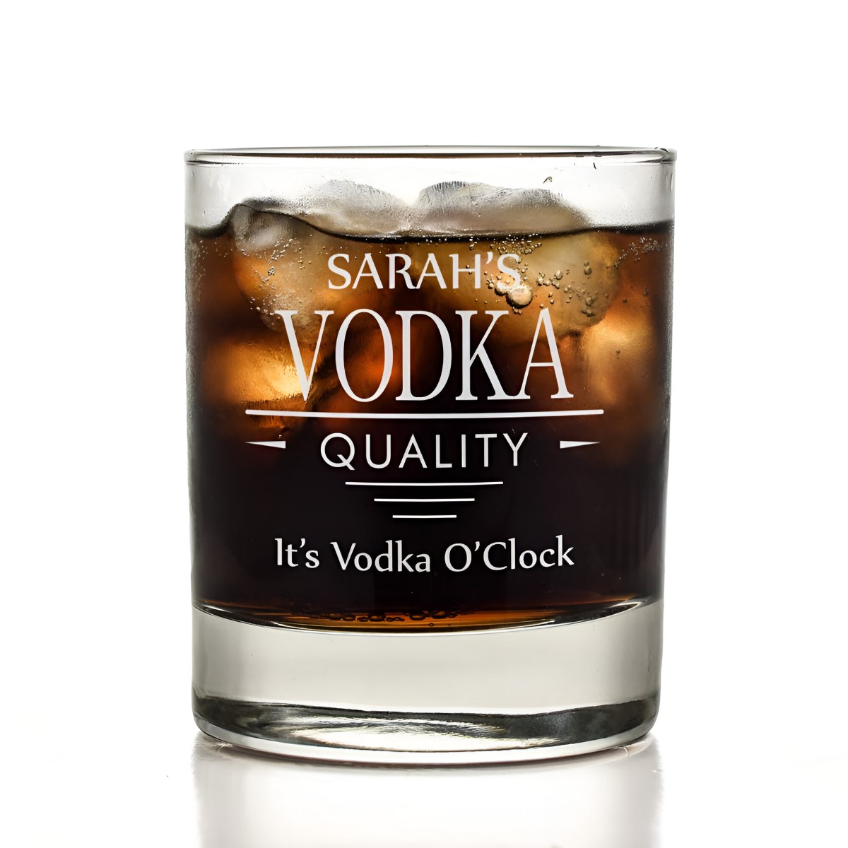 Personalised Vodka Glass - Click Image to Close