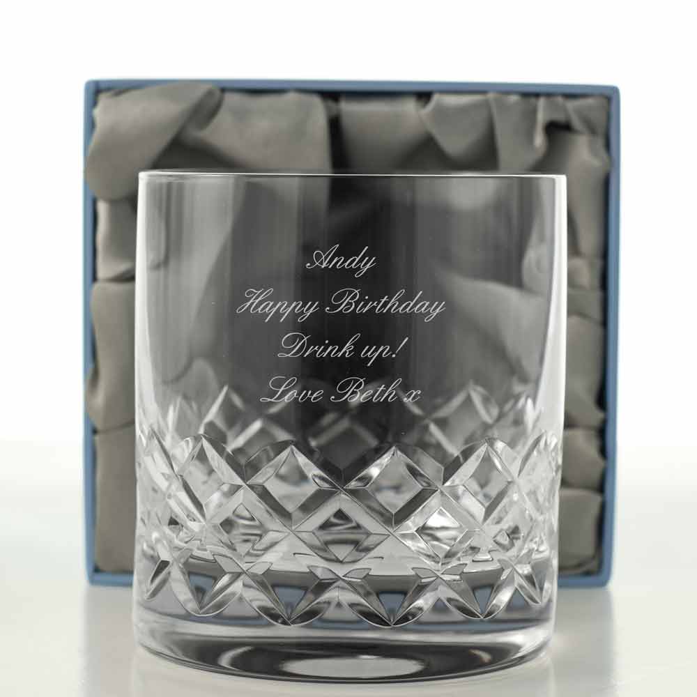 Personalised Grosvenor Whisky Glass - Click Image to Close
