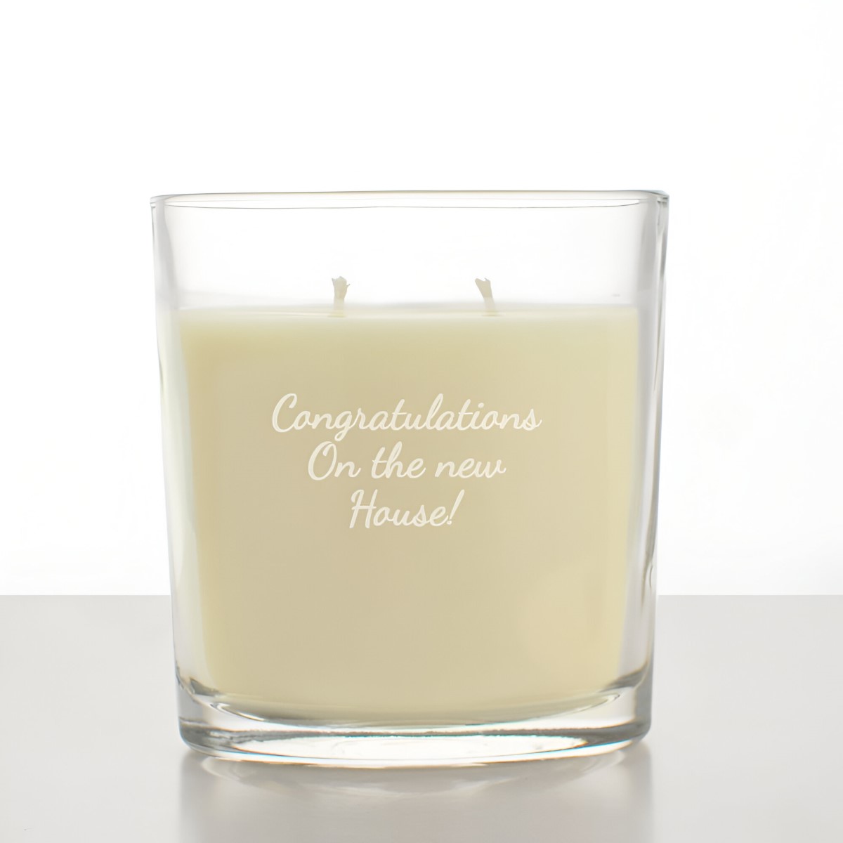 Personalised Colonial Candle 9 oz Oval Jar Simple Vanilla