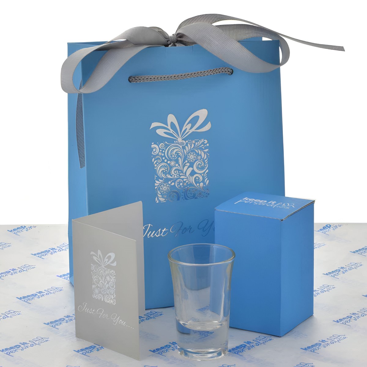 Logo Engraved Personalised Shot Glass