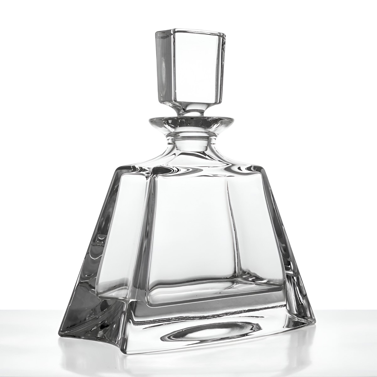 Logo Engraved Personalised Lead Crystal Boston Decanter