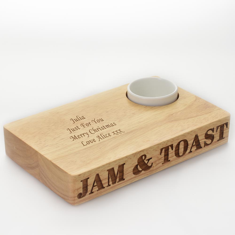 Engraved Jam & Toast Board - Click Image to Close