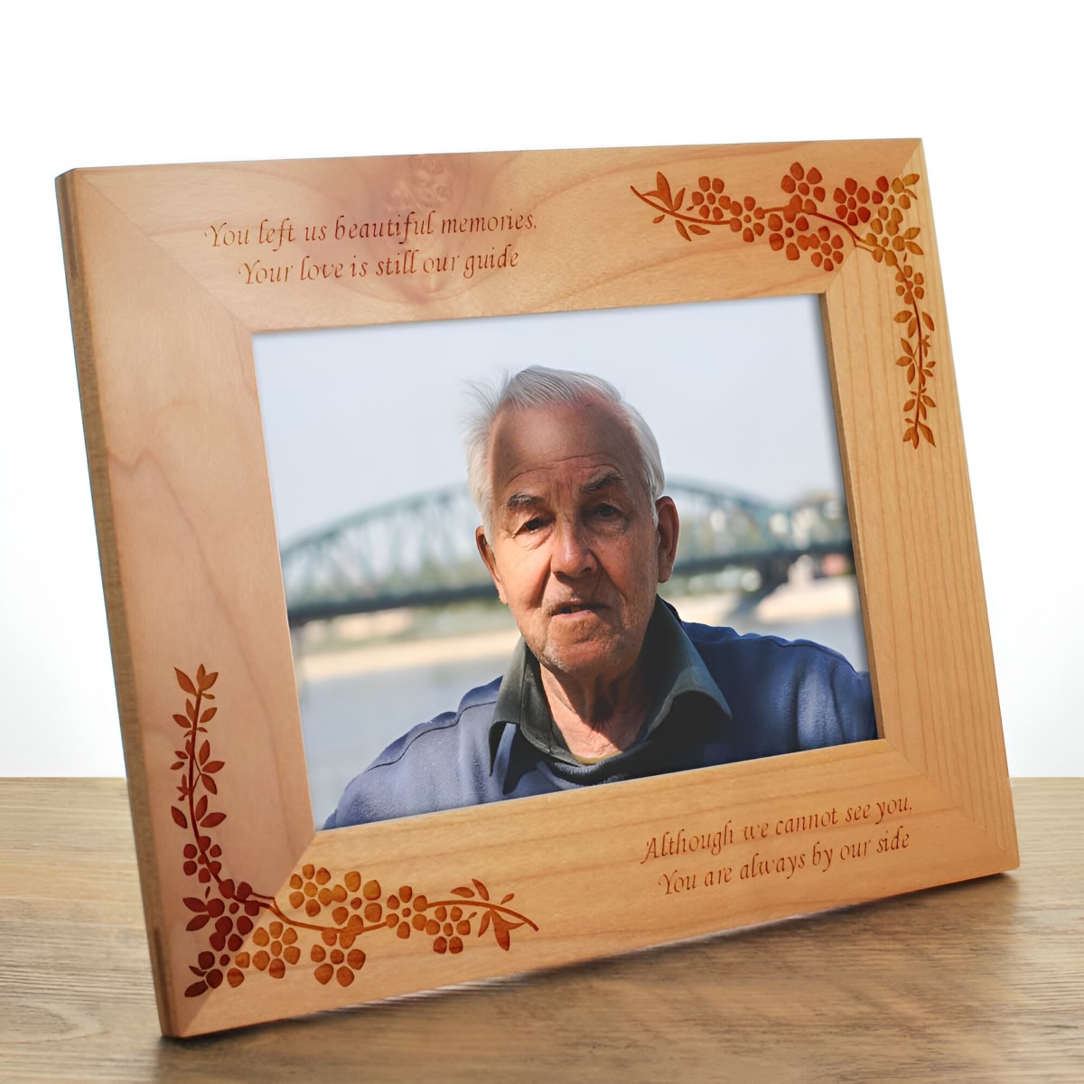 Personalised Engraved Memorial Photo Frame Personalised Memorial Photo Frame
