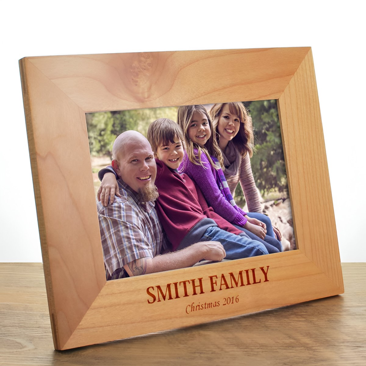 Personalised Family Name Photo Frame - Click Image to Close