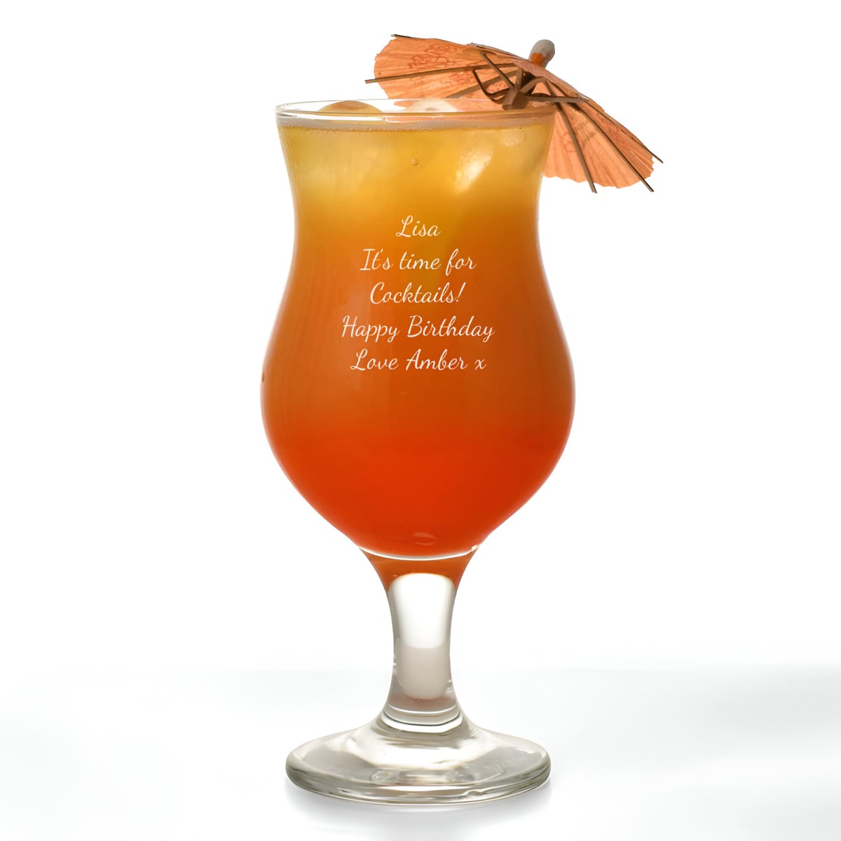 Personalised Engraved Cocktail Glass - Click Image to Close