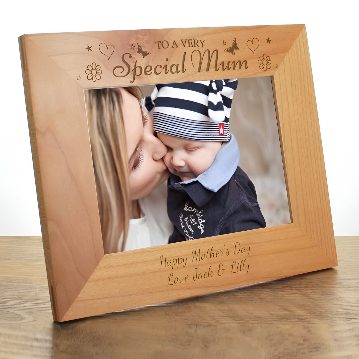 Personalised Wooden Frame To A Very Special Mum - Click Image to Close