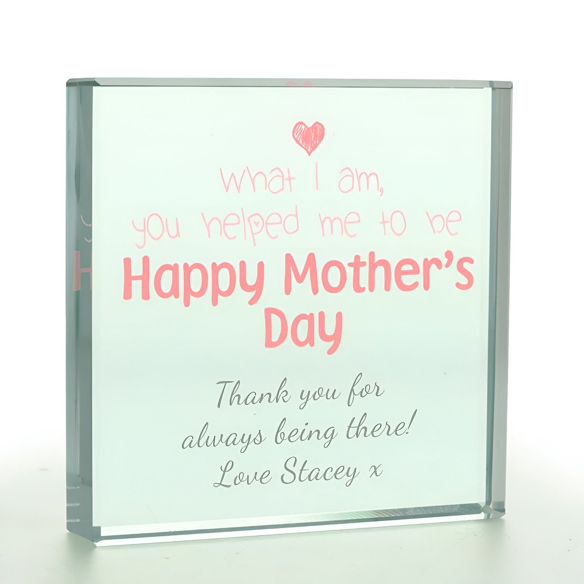 Personalised 'Happy Mothers Day' Token - Click Image to Close