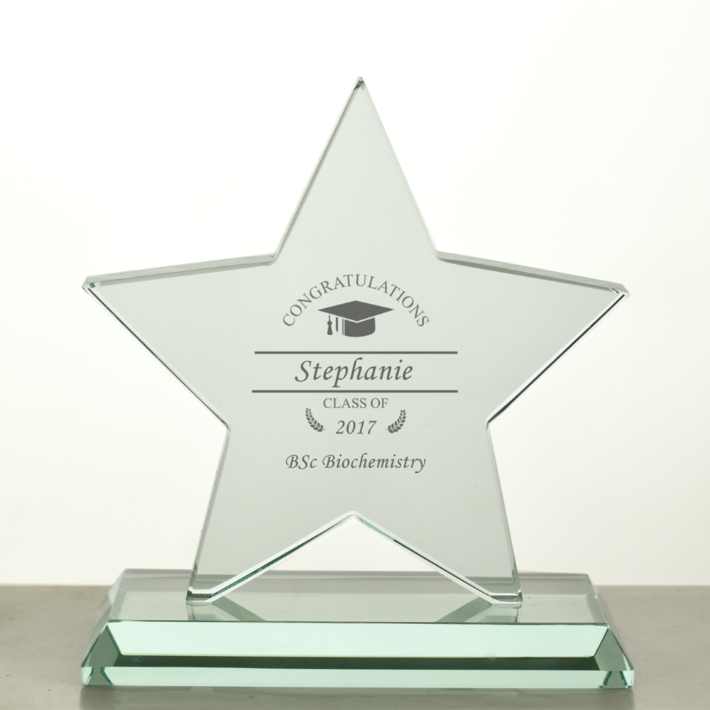 Personalised Graduation Star Award - Click Image to Close