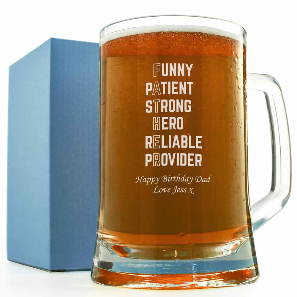 Personalised Tankard For Dad - Click Image to Close