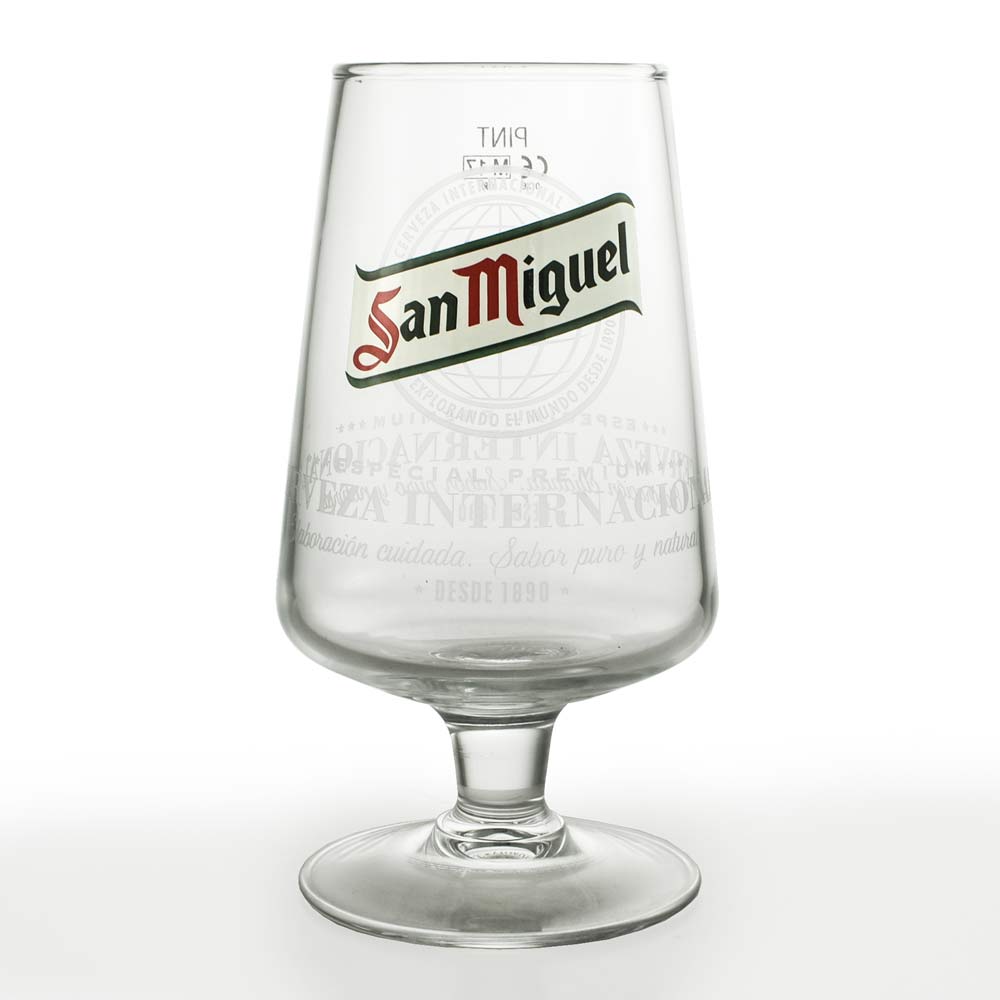 Personalised San Miguel Pint Glass - Click Image to Close