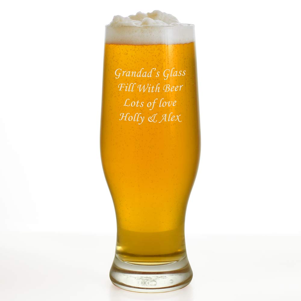 Personalised Imperial Beer Glass 500 ml - Click Image to Close
