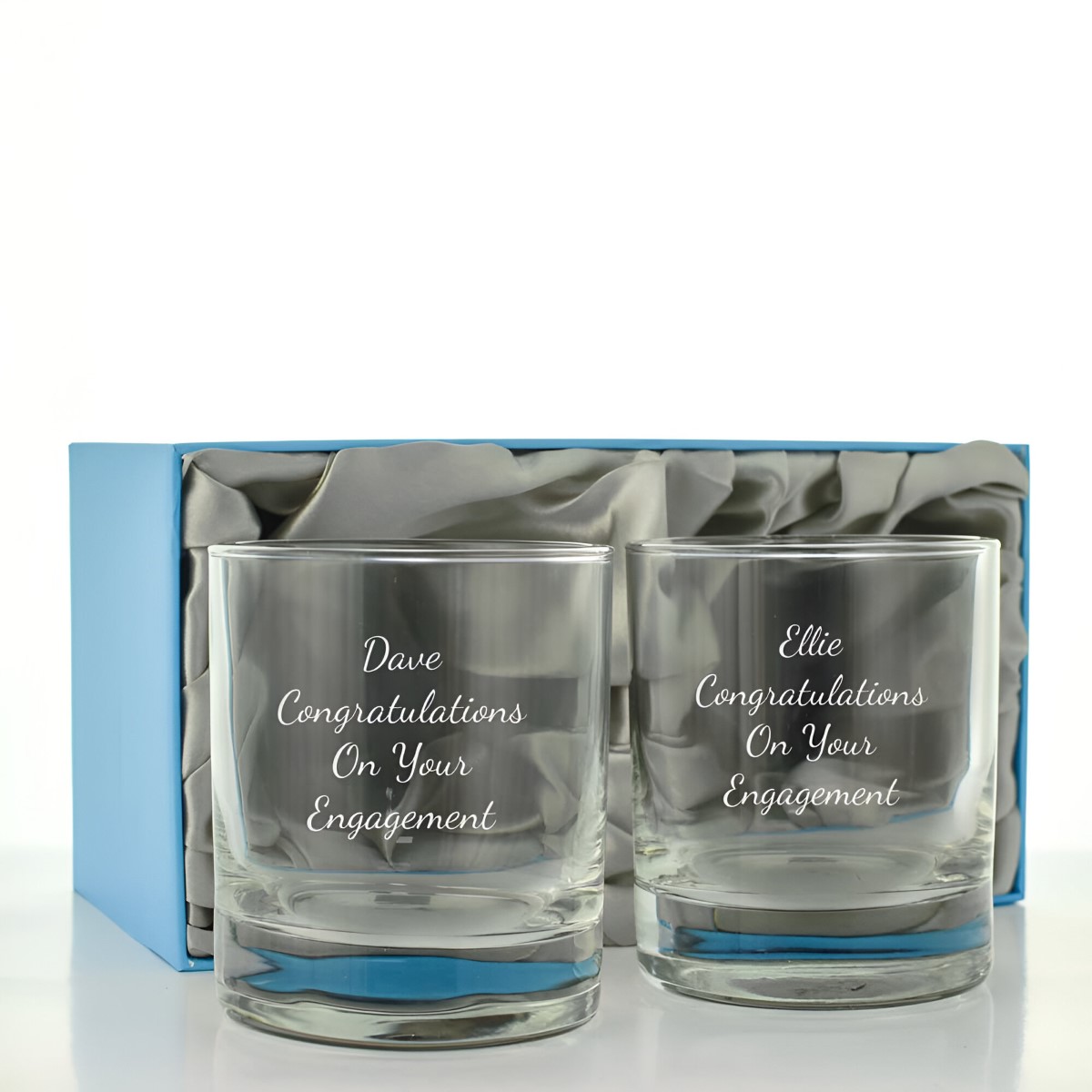 Personalised Whisky Glass Set - Click Image to Close