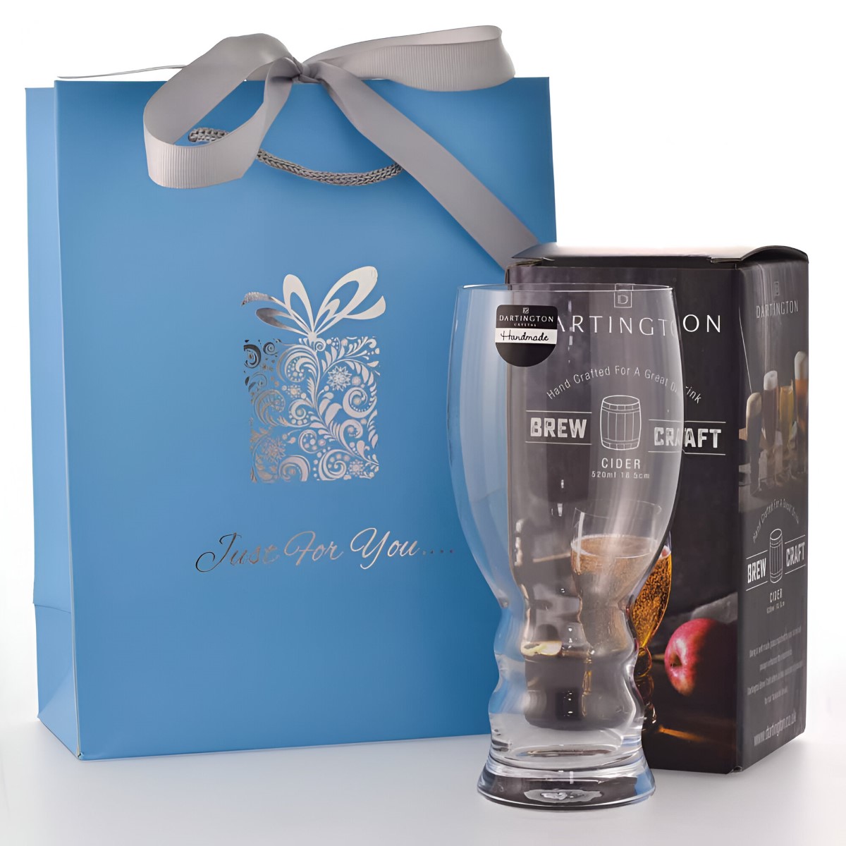 Personalised Dartington Brew Craft Cider Glass