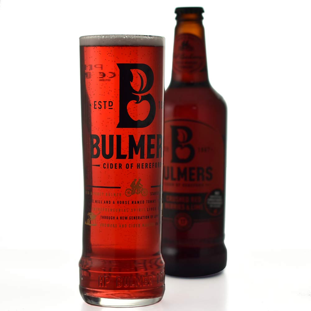 Personalised Bulmers Cider Pint Glass - Click Image to Close