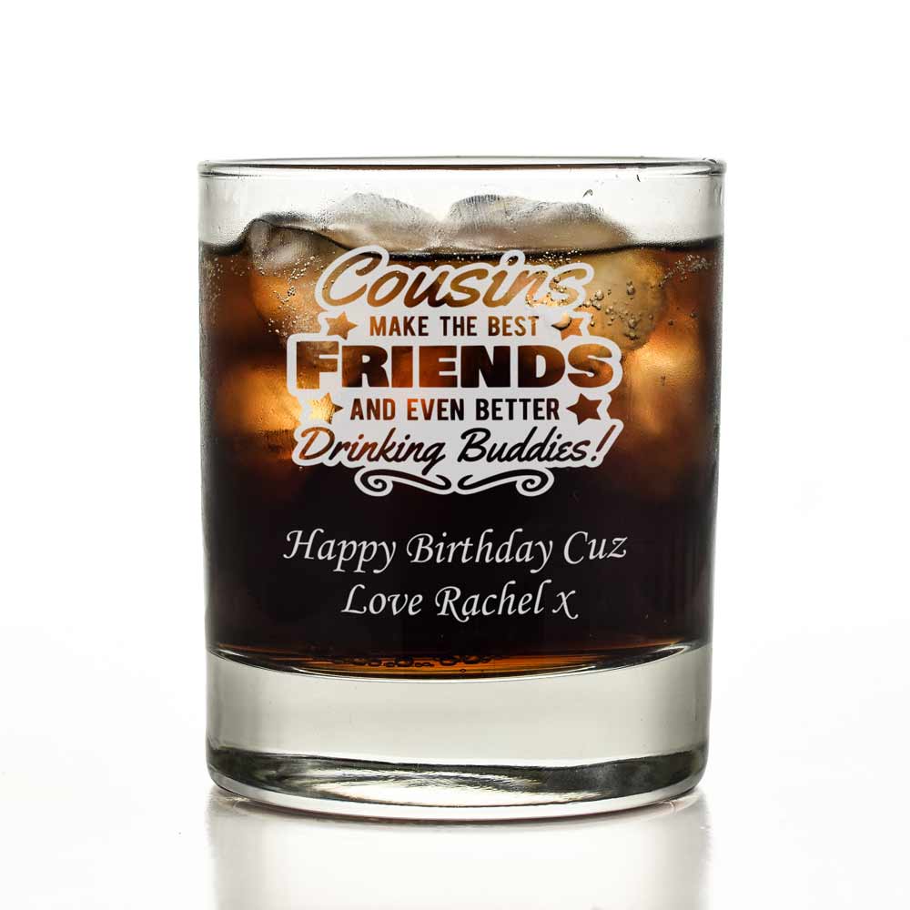 Personalised Cousin Drinking Buddy Tumbler - Click Image to Close