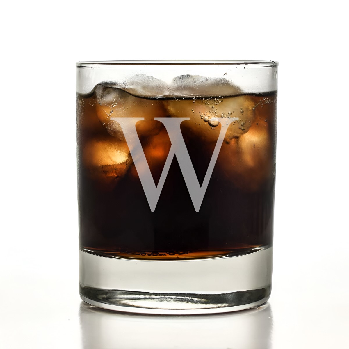 Engraved Initial Personalised Whisky Tumbler - Click Image to Close