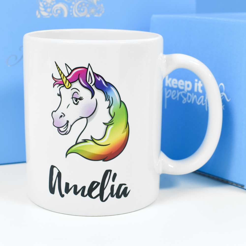 Personalised Mug - Unicorn - Click Image to Close