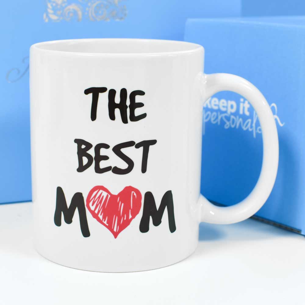 Personalised Mug - The Best Mum - Click Image to Close
