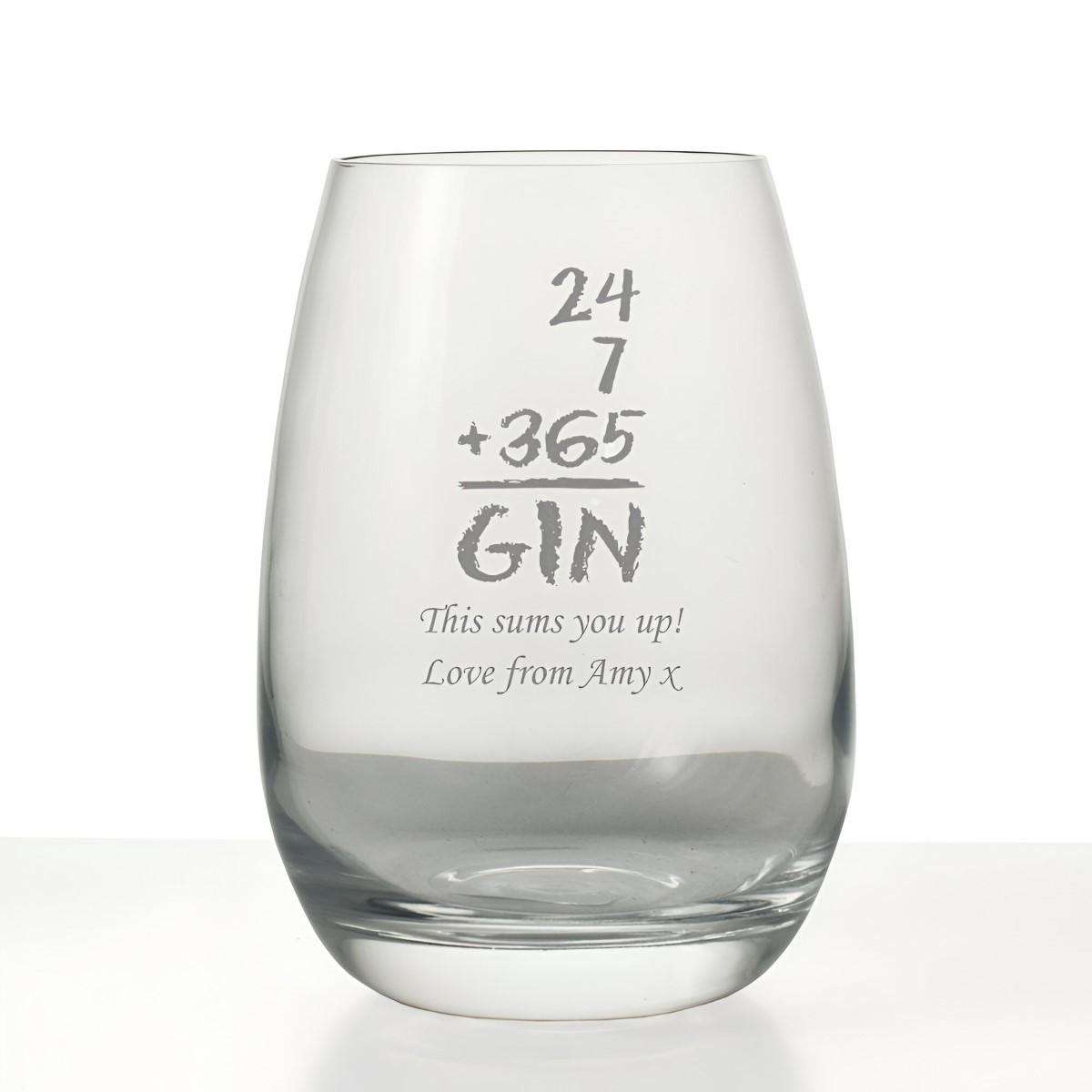 Personalised Grand Hiball - Gin Is The Answer - Click Image to Close