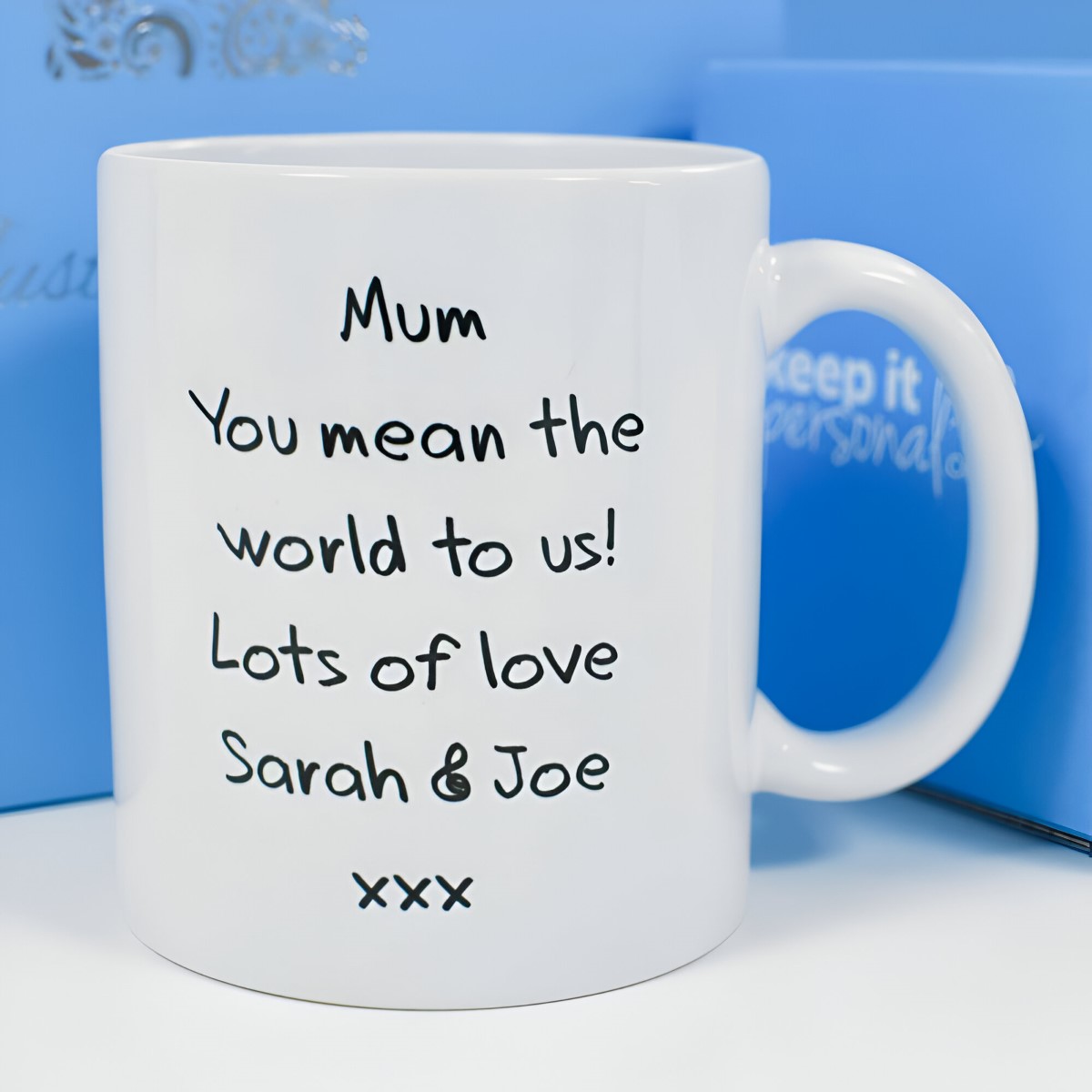 Personalised Mug - Any Message - Click Image to Close