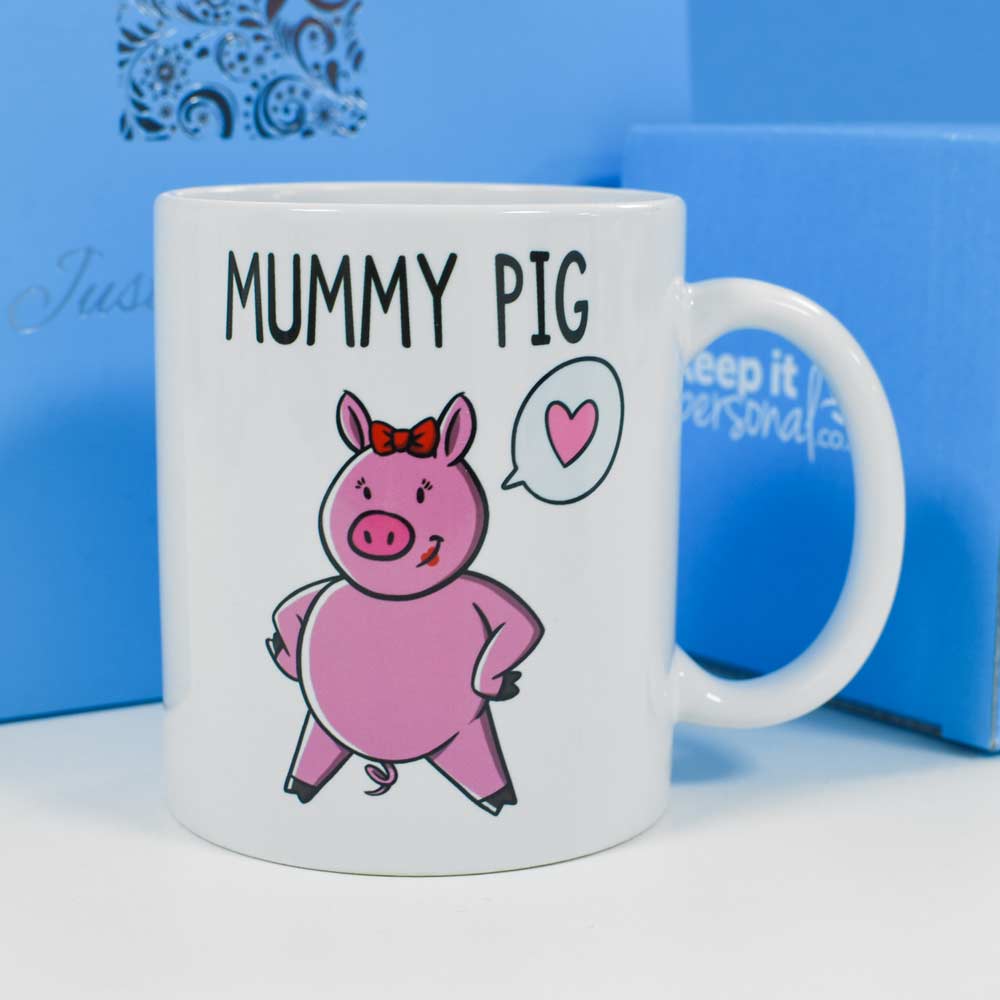 Personalised Mug - Mummy Pig - Click Image to Close