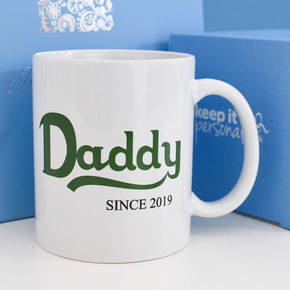 Personalised Mug - Daddy Since - Click Image to Close