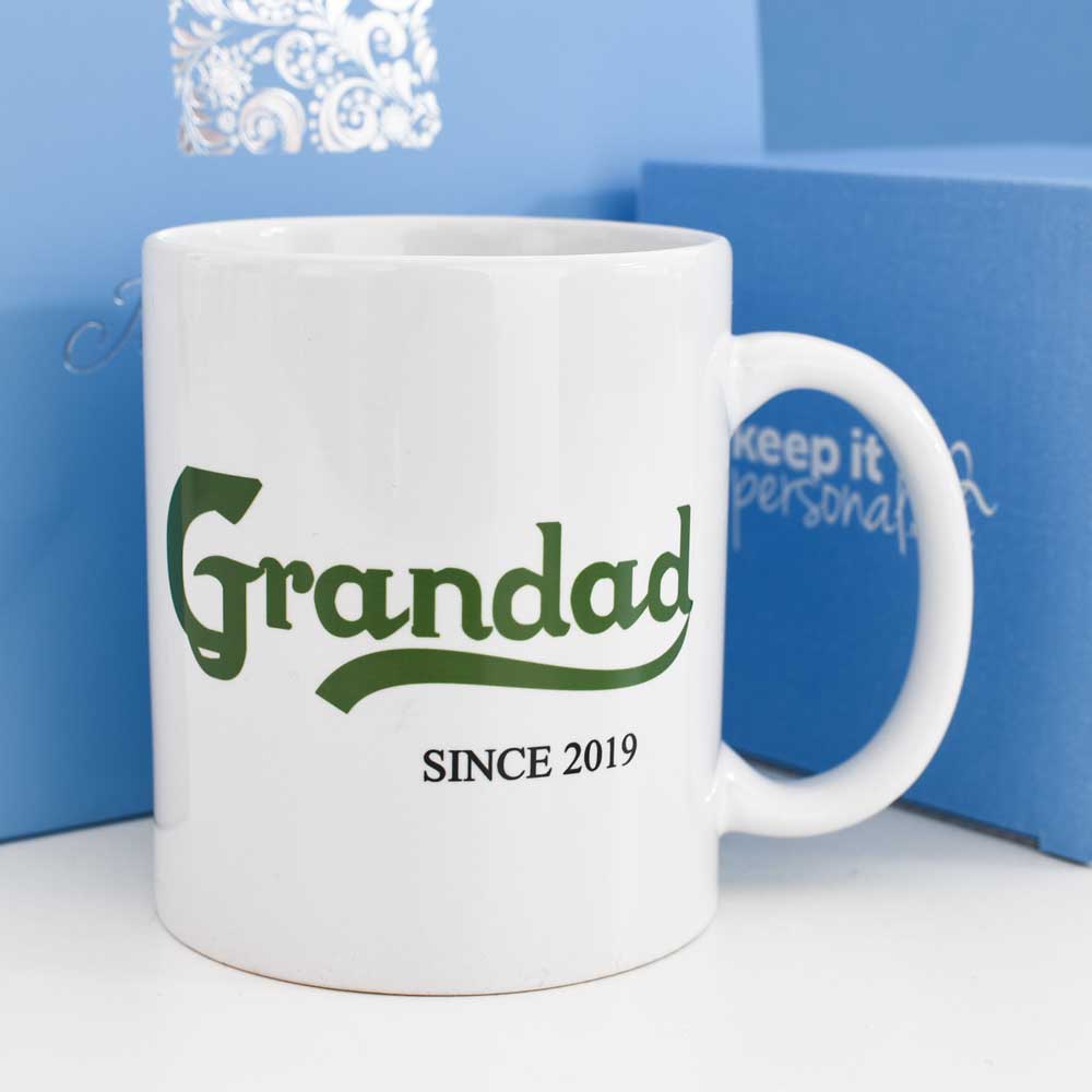 Personalised Mug - Grandad Since - Click Image to Close