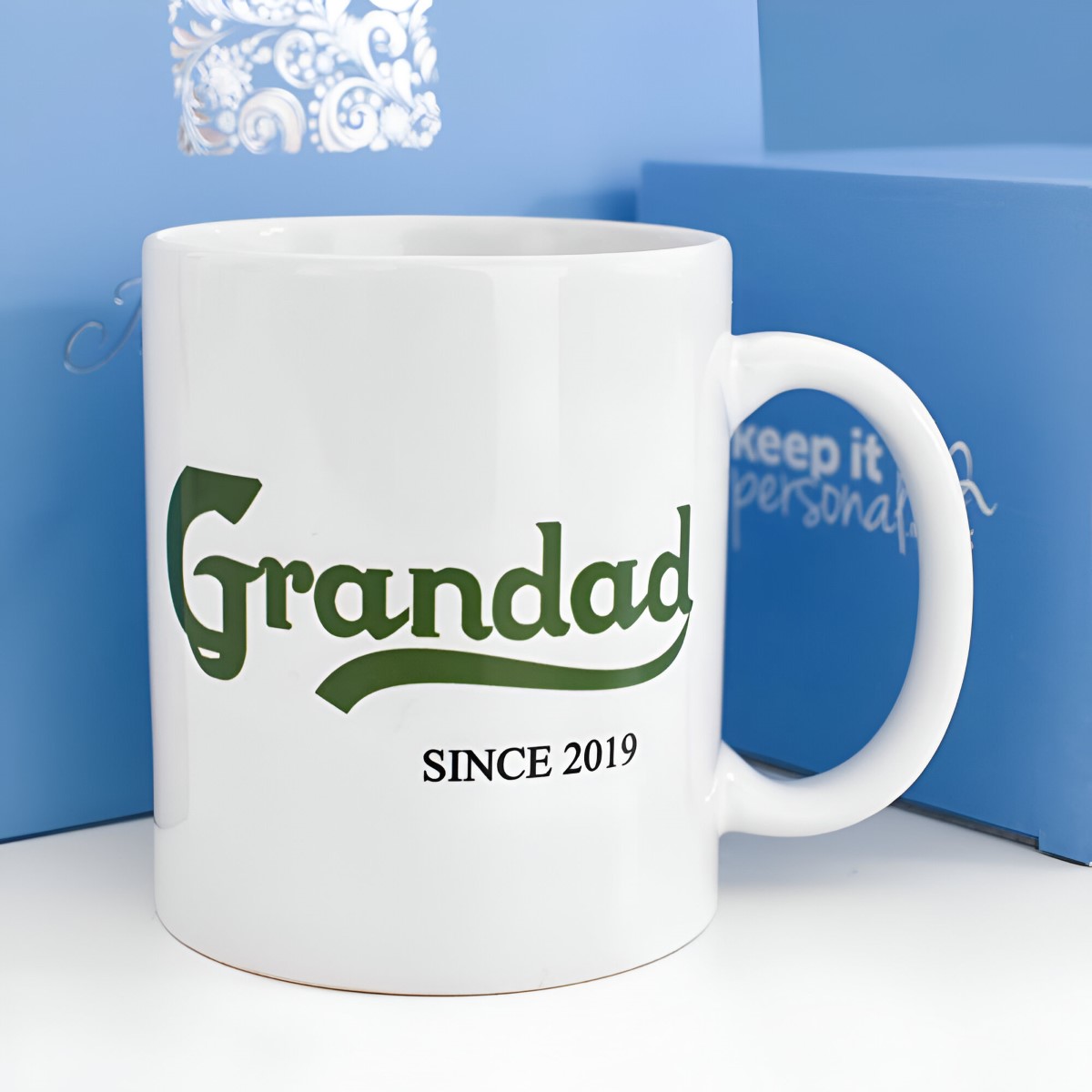 Personalised Mug - Grandad Since - Click Image to Close