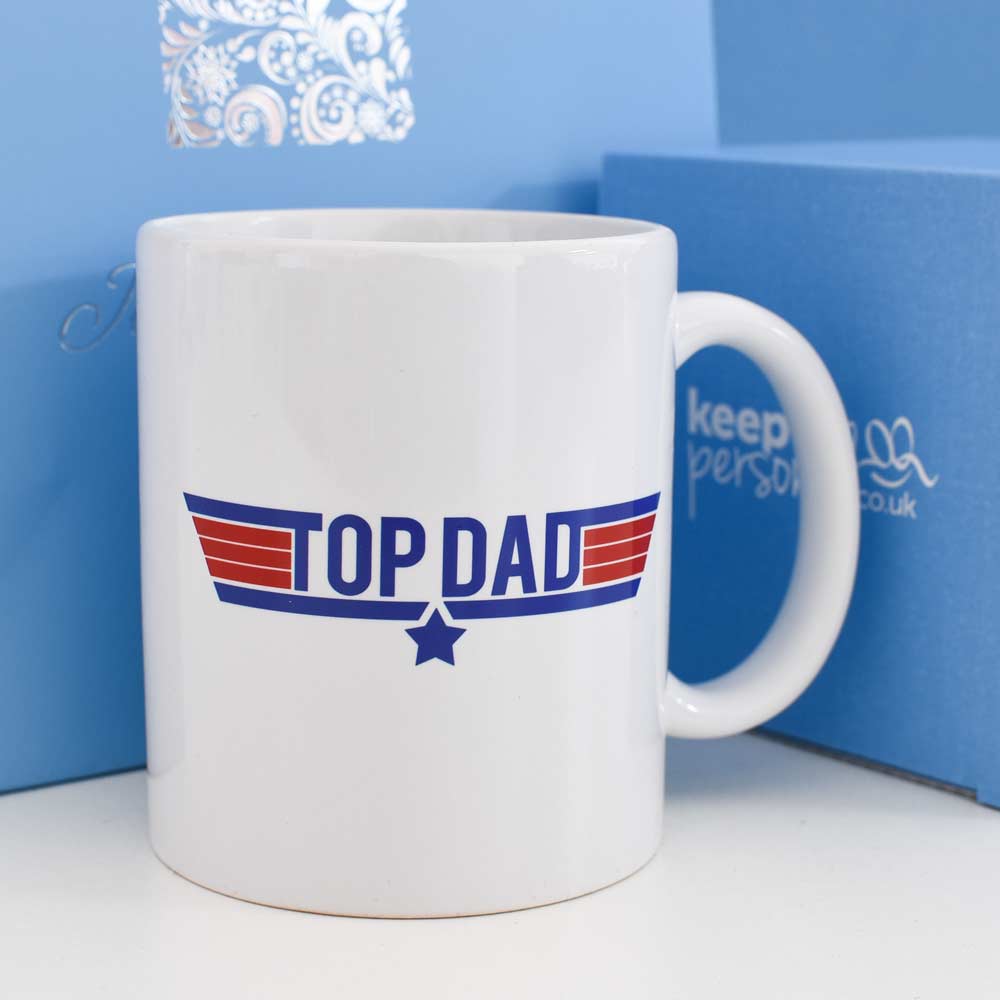 Personalised Mug - Top Dad - Click Image to Close
