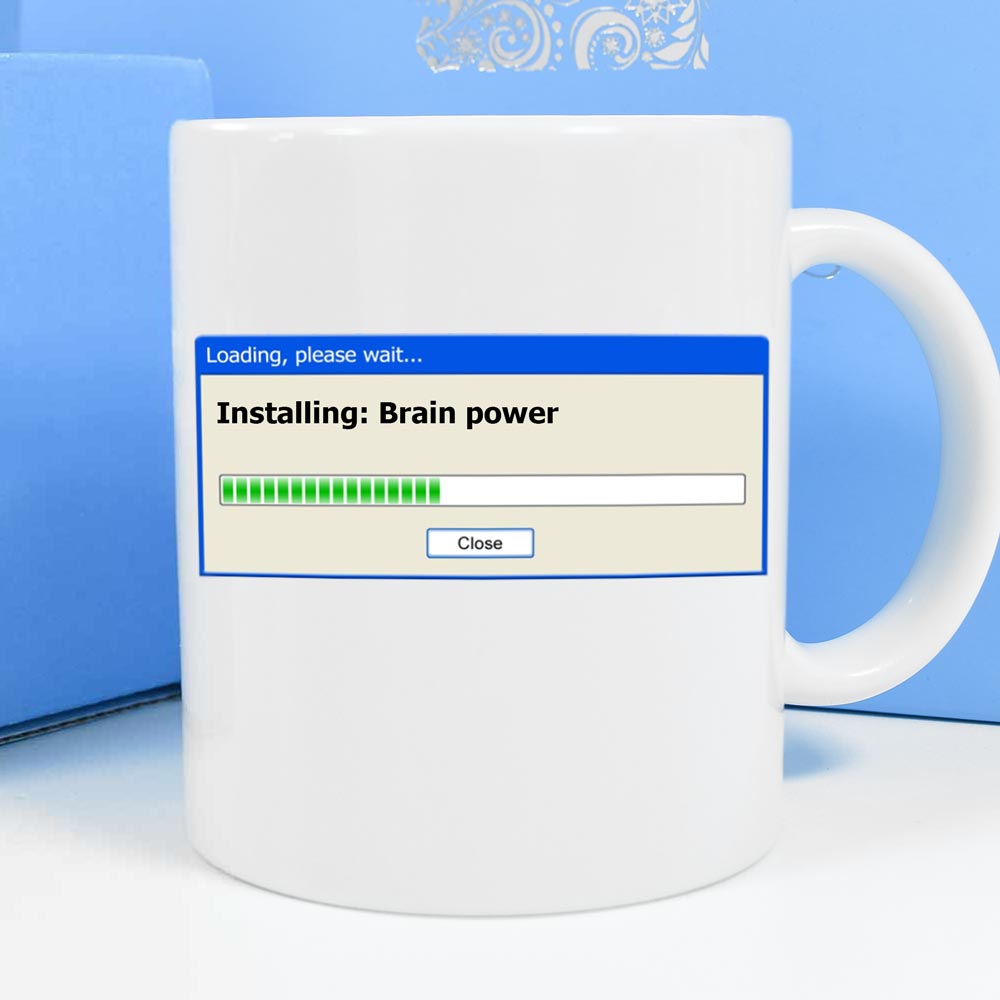 Personalised Mug - Loading Message - Click Image to Close