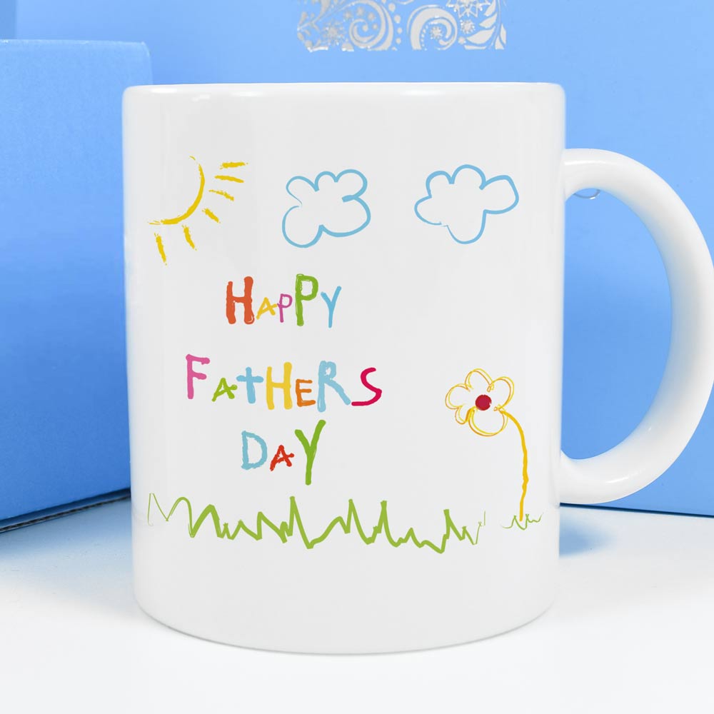 Personalised Mug - Happy Father's Day - Click Image to Close