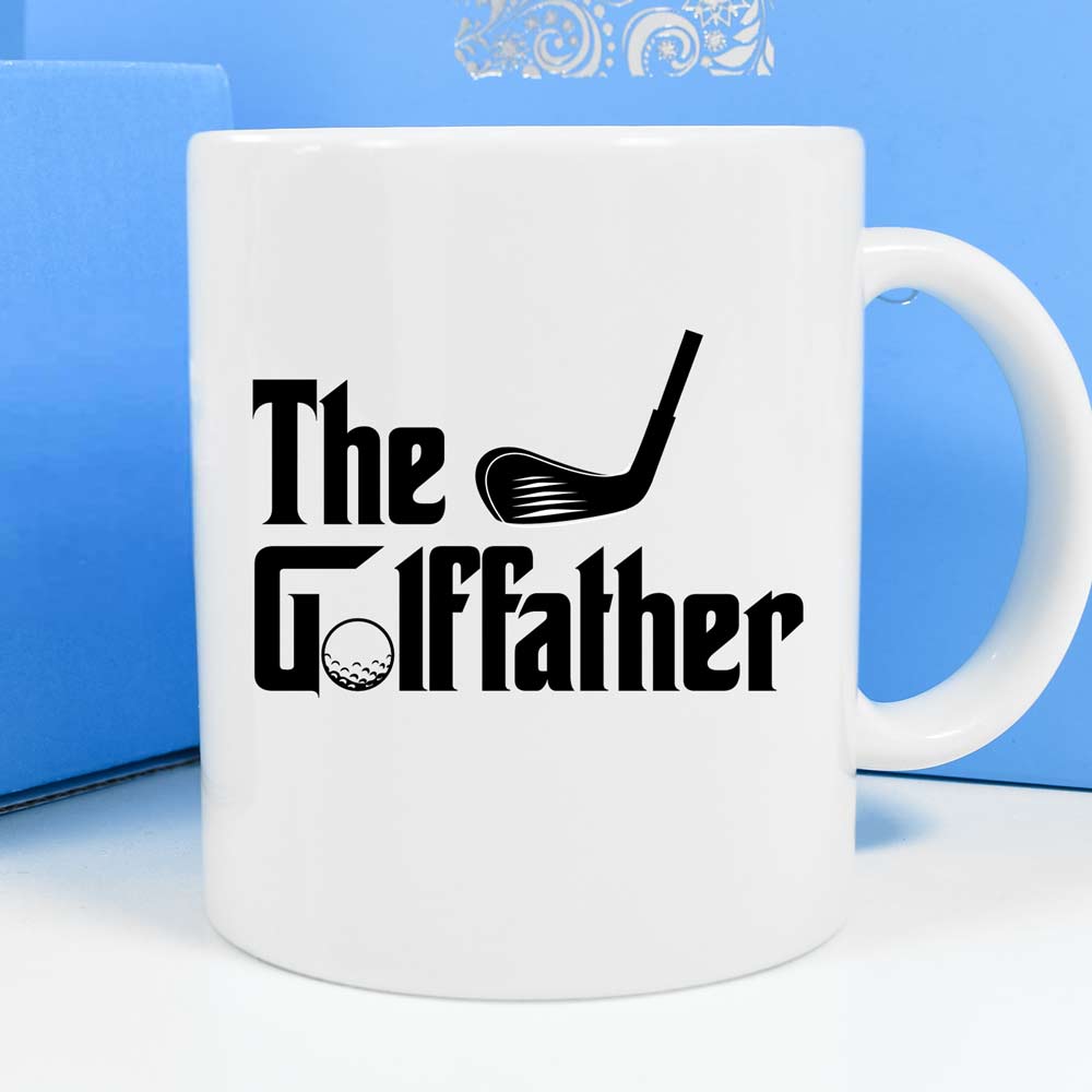 Personalised Mug - Golf Father - Click Image to Close