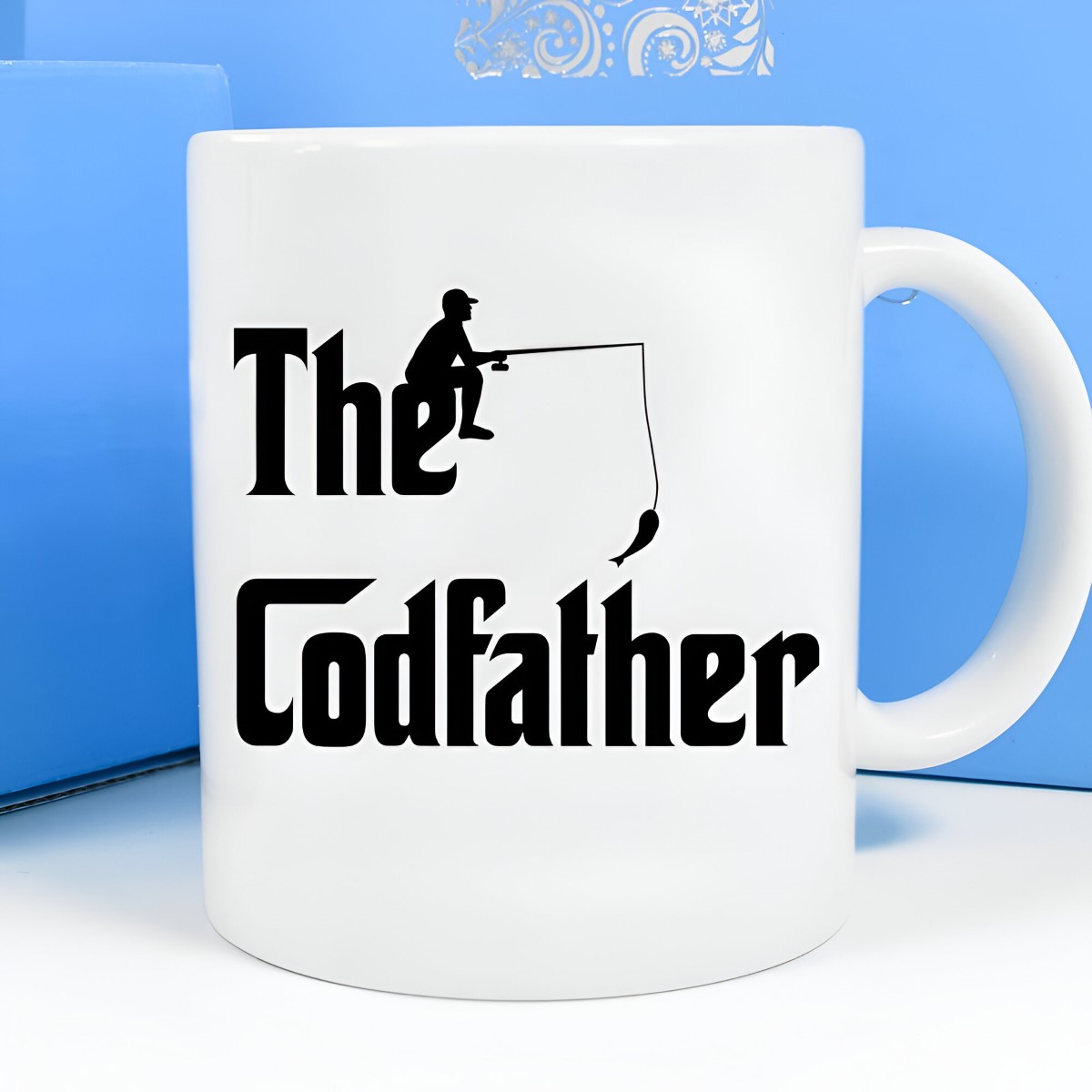 Personalised Mug - The Cod Father - Click Image to Close