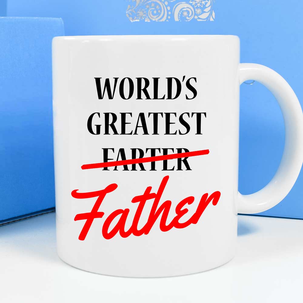 Personalised Mug - World's Greatest Farter - Click Image to Close