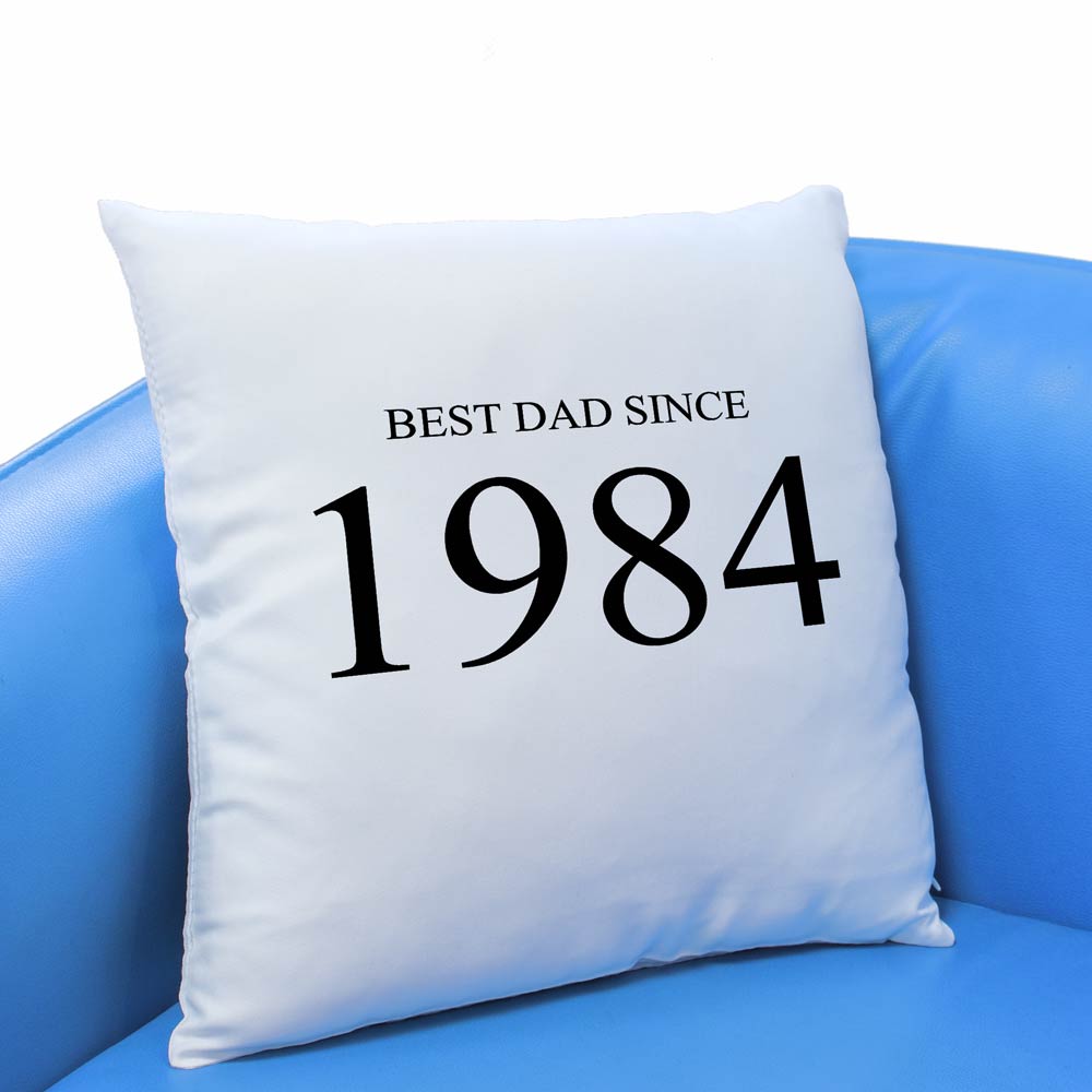 Personalised Cushion - Year - Click Image to Close