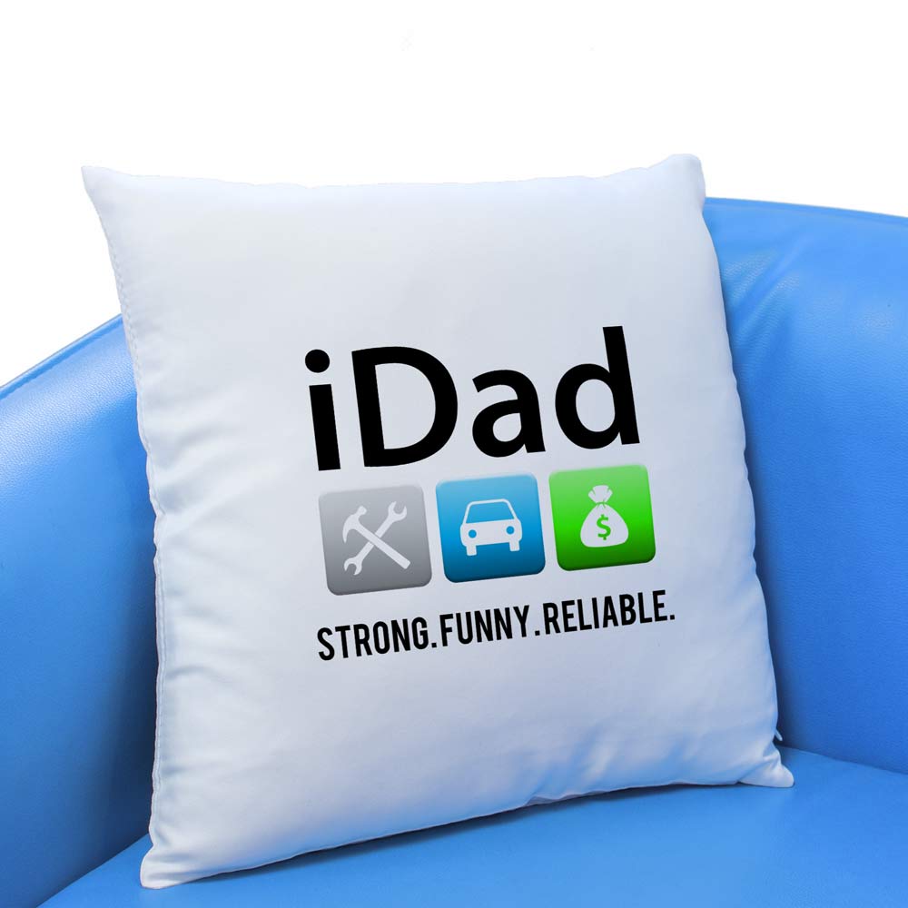 Personalised Cushion - iDad - Click Image to Close