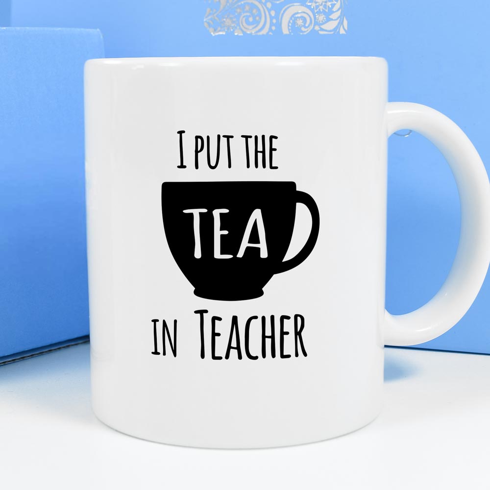 Personalised Mug - Tea In Teacher - Click Image to Close
