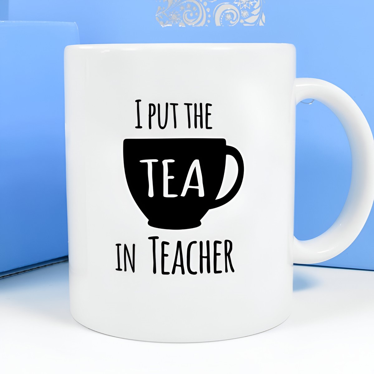 Personalised Mug - Tea In Teacher - Click Image to Close